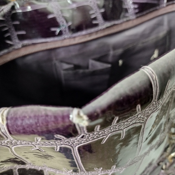 Large purple tote bag - Picture 8 of 8